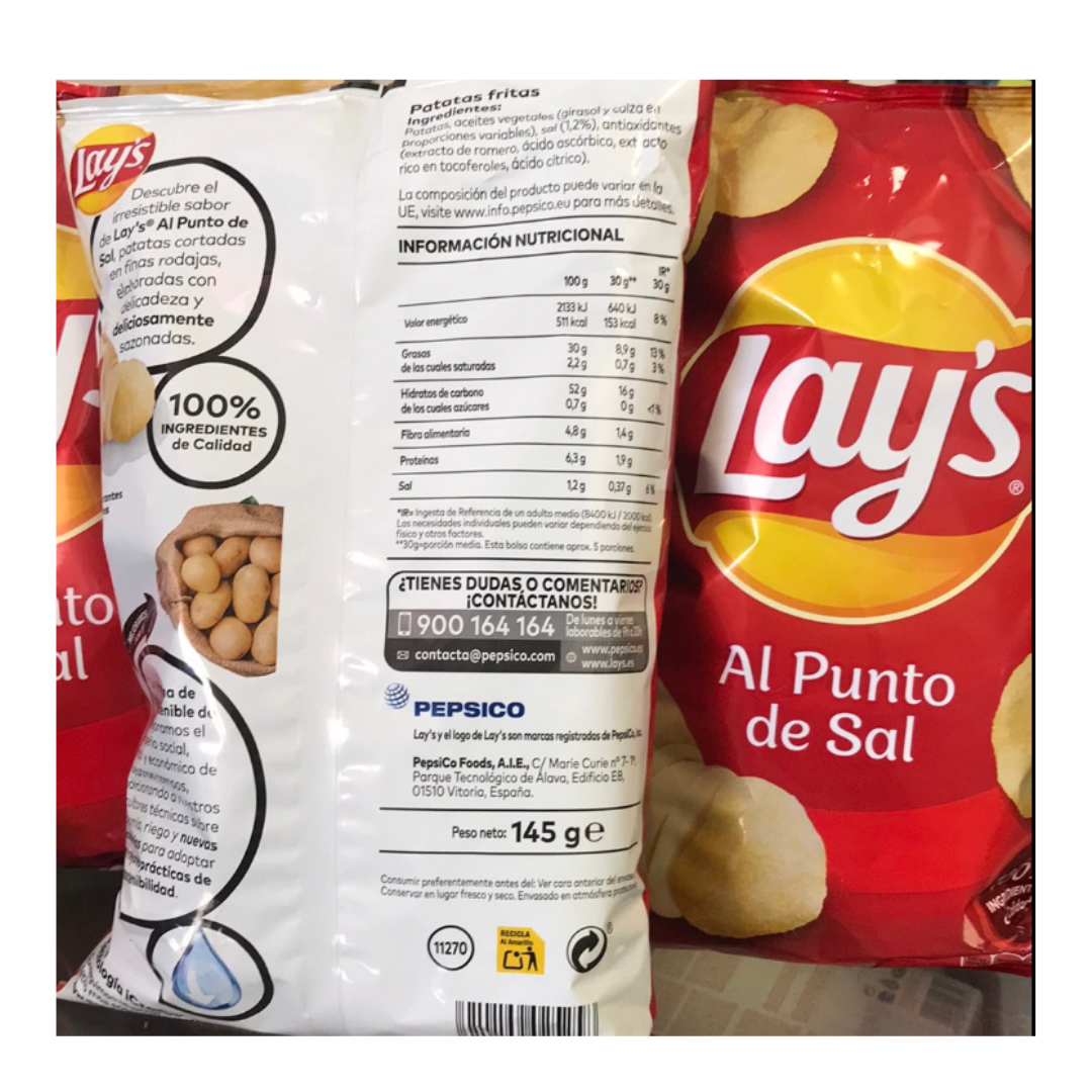 Lays al punto de sal